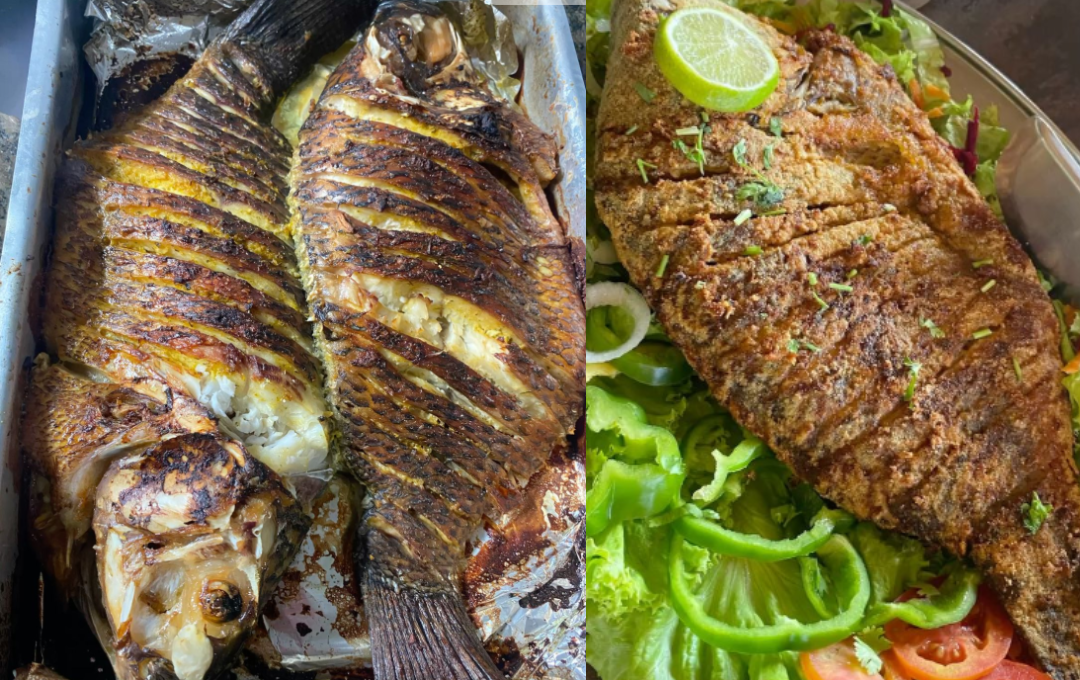 Receita de Peixe Grelhado na Folha de Bananeira. O Peixe Mais Suculento da Sua Vida