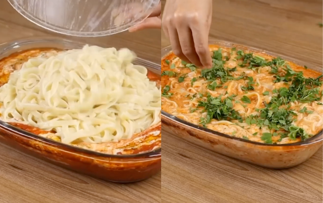 Macarrão de Forno: O Prato Que o Seu Marido Vai Pedir Todos os Domingos de Tão Cremoso!