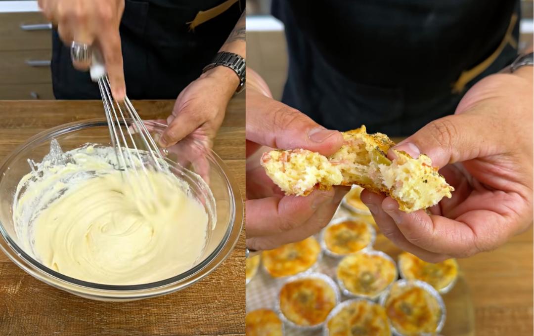 Fez Essa Mini Torta Salgada e Seu Marido Te Chamou de Rainha dos Salgados de Tão Cremosa!