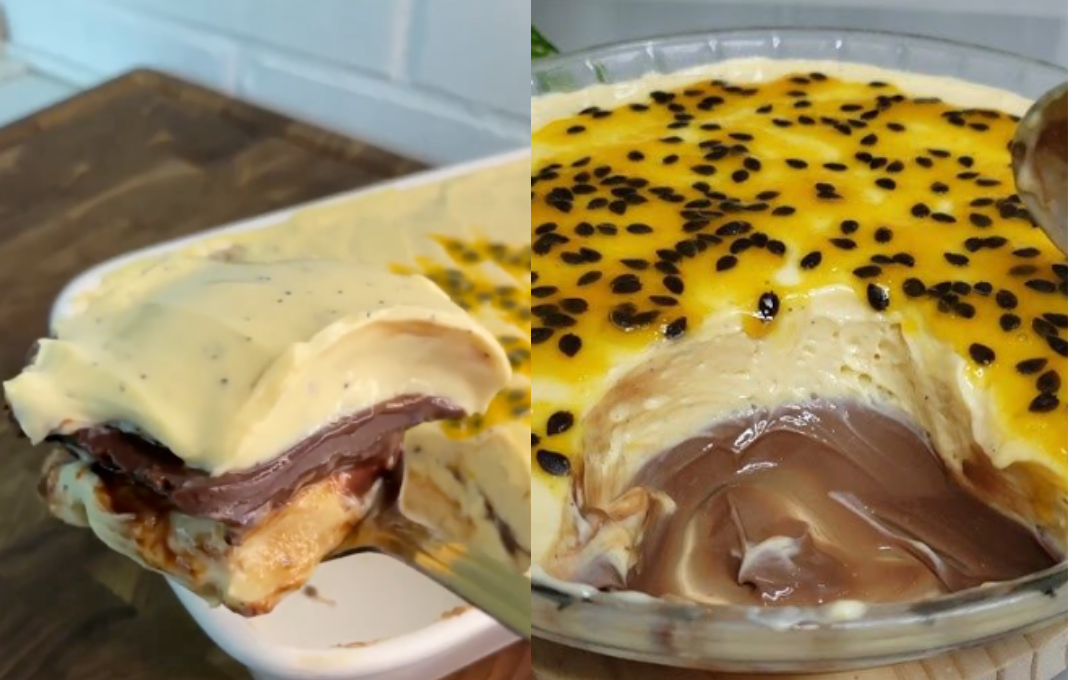 Esse Pavê de Maracujá Fica Tão Cremoso que Desmancha na Boca e Vai Deixar Seu Marido Louco!