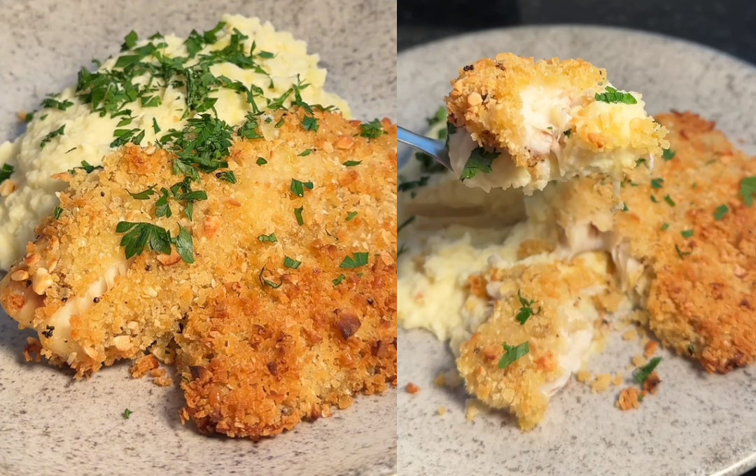 Preparei esse FILÉ DE TILÁPIA COM CROSTA CROCANTE e minha família achou que era comida de restaurante