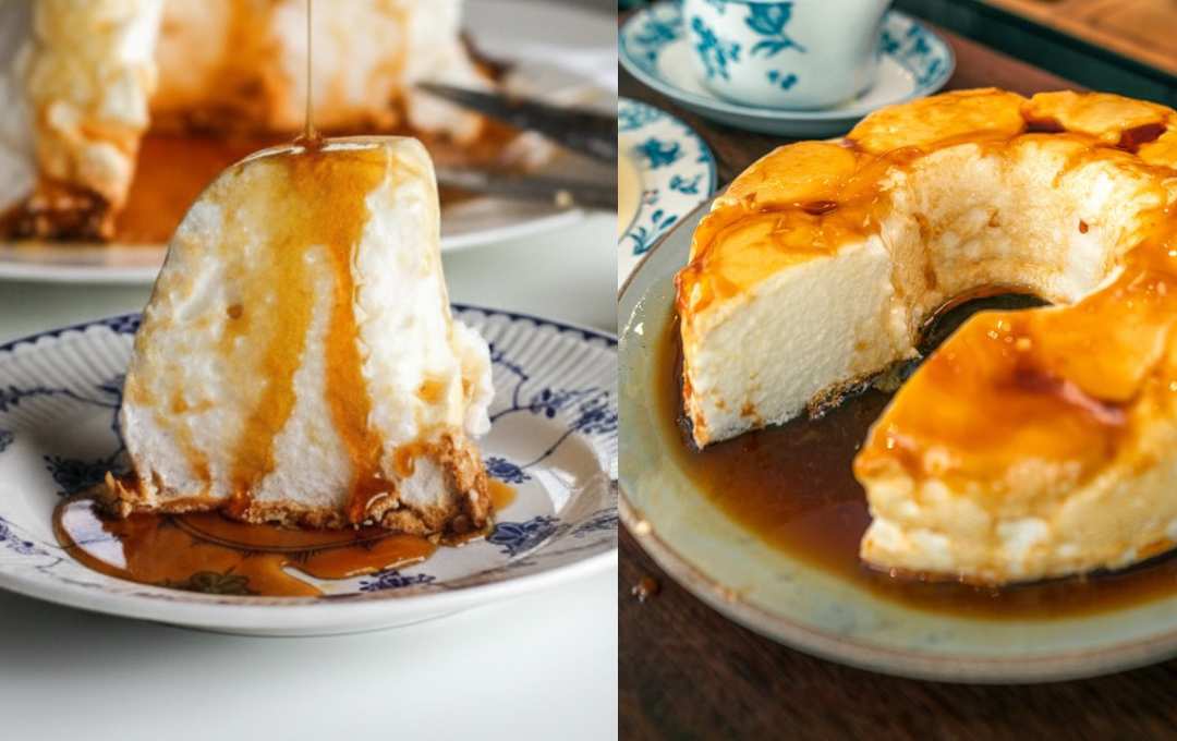 Preparei esse PUDIM DE CLARAS e descobriram que era feito com só DOIS ingredientes