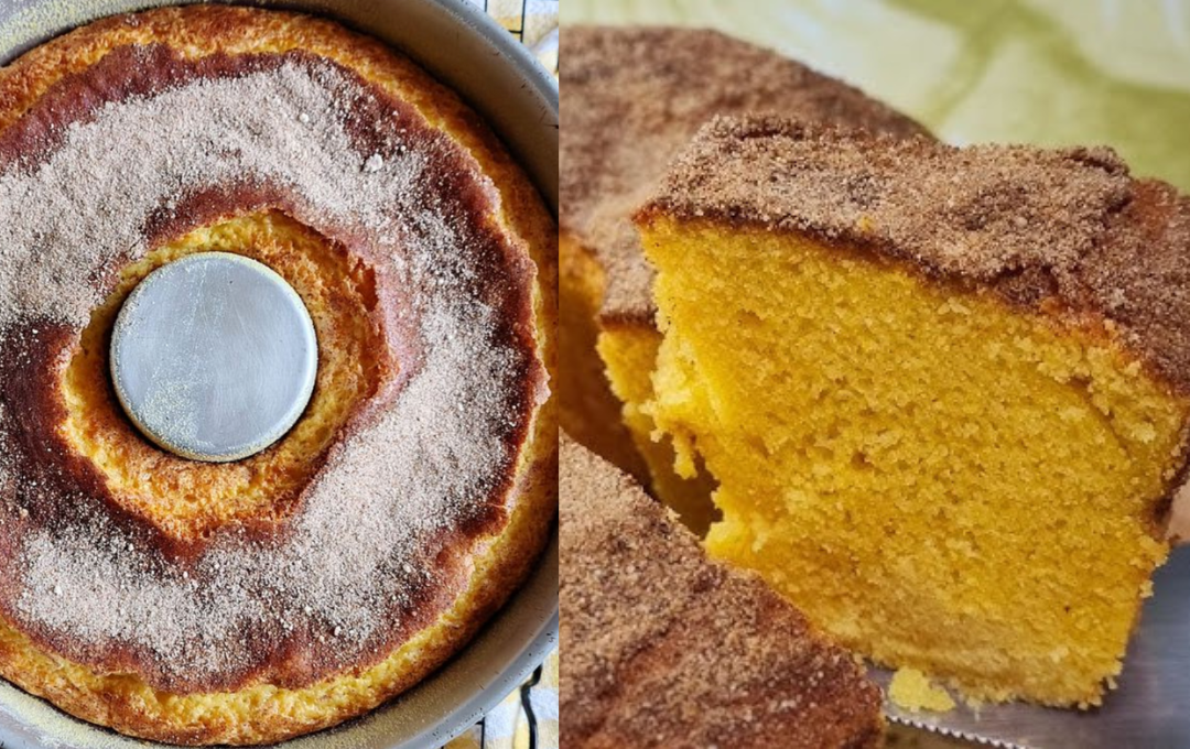 O Bolo de Fubá Caseiro Mais Fofo do Mundo com a Crostinha Mágica que Seu Marido Vai Te Chamar de Rainha do Café!