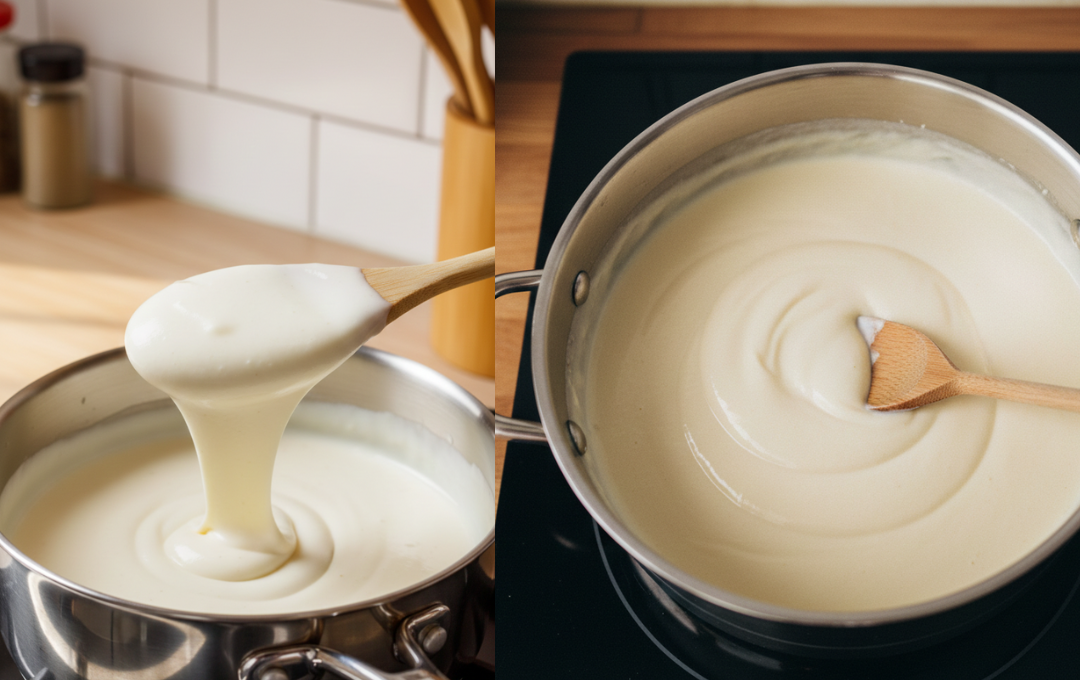 Depois que aprendi esse detalhe, meu MOLHO BRANCO nunca mais ficou empelotado nem com gosto de farinha