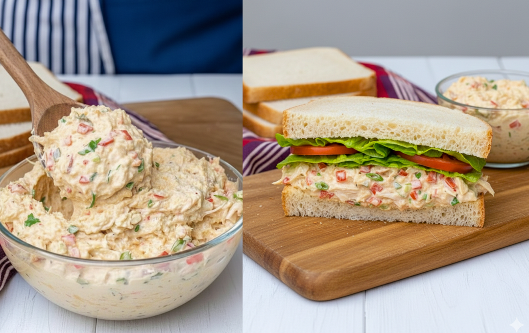 Preparei esse PATÊ DE FRANGO CREMOSO e ele é o segredo para o sanduíche natural mais gostoso da vida