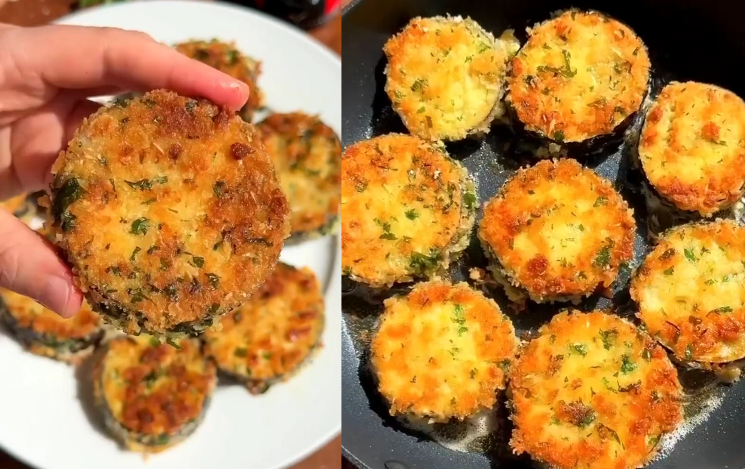 Duvido você comer uma só: essa BERINJELA EMPANADA virou o petisco oficial dos nossos finais de semana