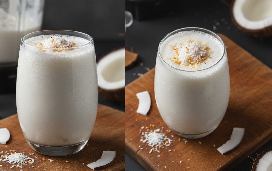 Essa BATIDA DE COCADA é o abraço geladinho que o seu paladar está pedindo hoje