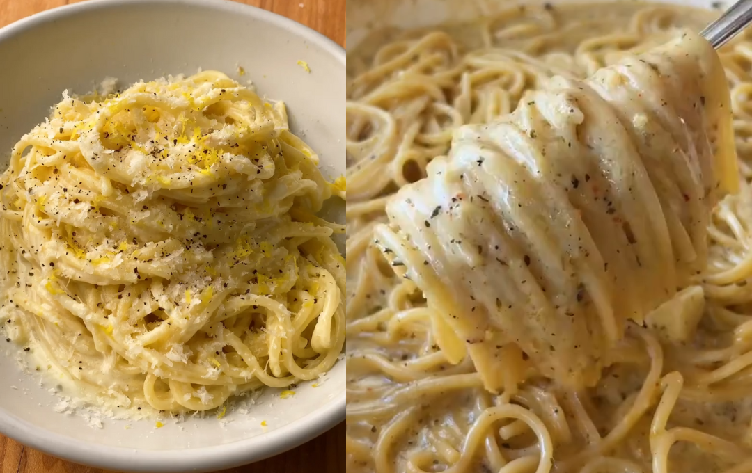 Esse MACARRÃO AO LIMONE cremoso vai te ajudar a impressionar com poucos ingredientes