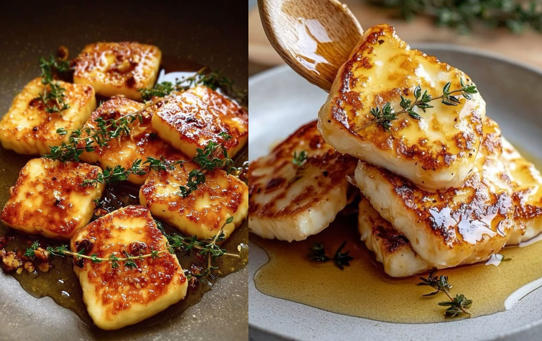 Esse QUEIJO COALHO COM MEL E ESPECIARIAS é o meu jeito favorito de trazer o sabor do Mediterrâneo para o nosso churrasco