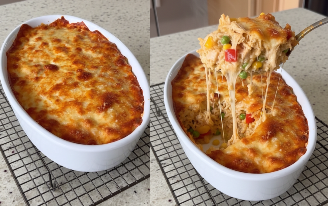 Fiz esse ARROZ CREMOSO DE FORNO e ninguém acreditou que usei o que sobrou de ontem!