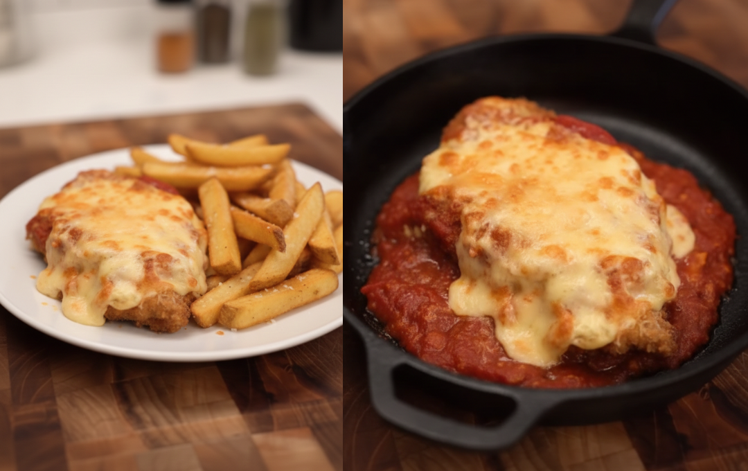 O meu BIFE À PARMEGIANA nunca mais foi o mesmo depois que troquei a farinha comum por esse segredinho