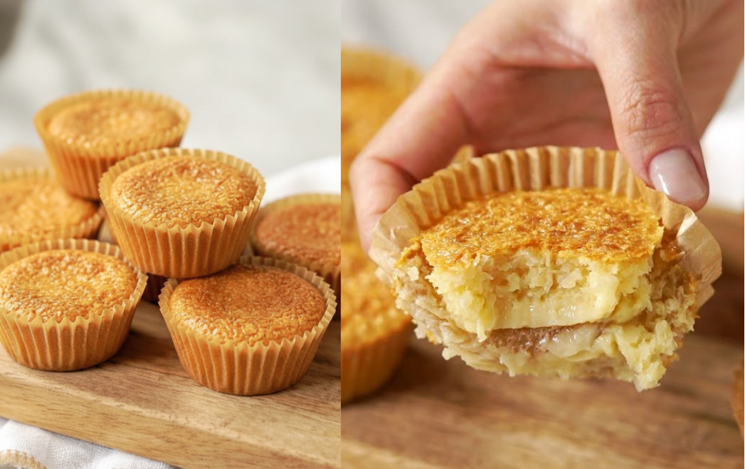 Preparei essa Queijadinha Cremosa em minutos e o resultado foi digno das melhores receitas de antigamente