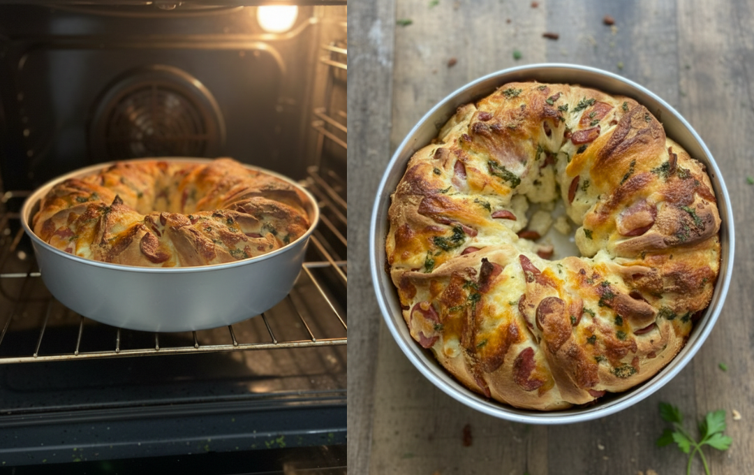 Preparei essa ROSCA DE CALABRESA para o café e ela ficou tão gostosa que sumiu da mesa em poucos minutos