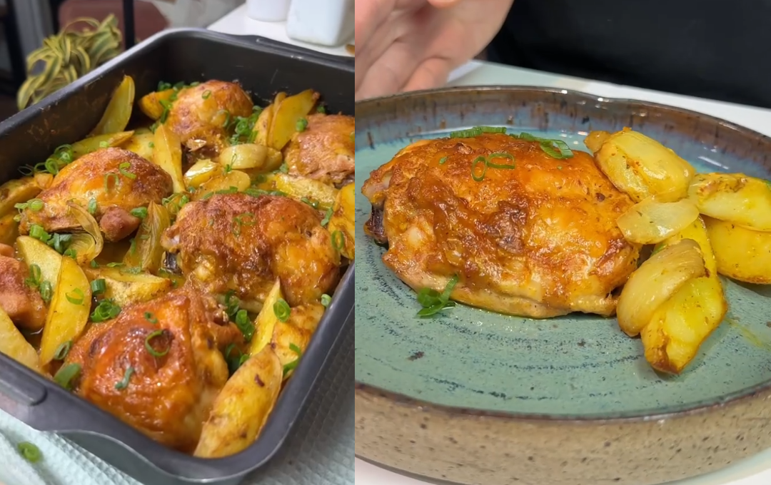 Preparei essa SOBRECOXA NA MAIONESE hoje e ela ficou tão suculenta que soltou do osso!