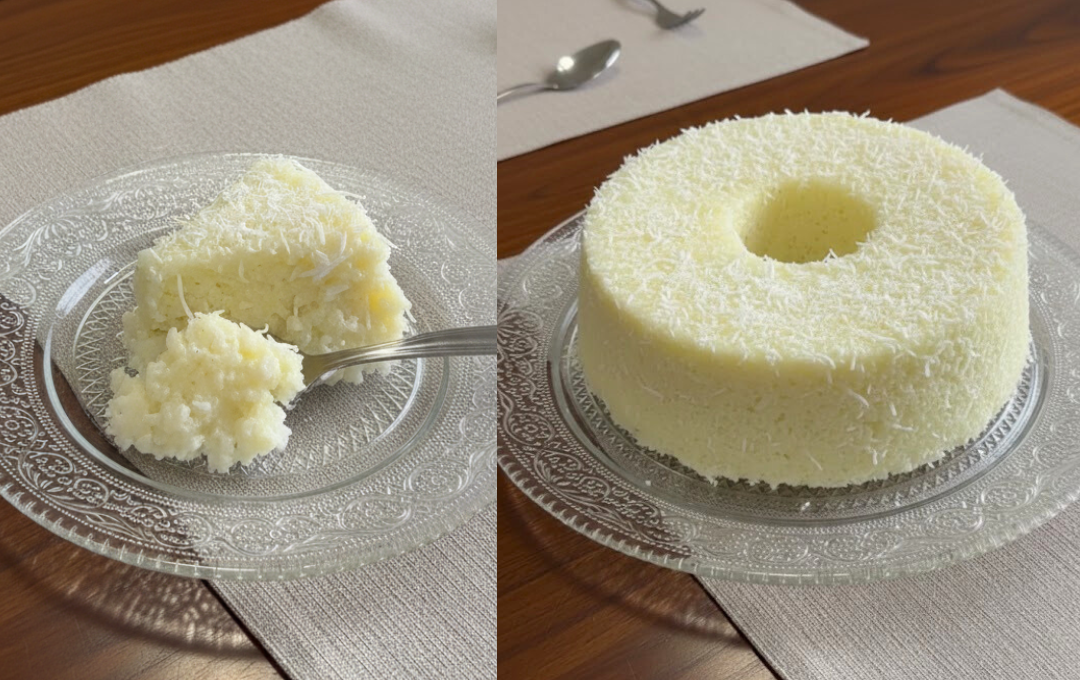 Preparei esse BOLO DE TAPIOCA MOLHADINHO e a textura dele ficou tão incrível que ninguém acreditou que não vai ao forno