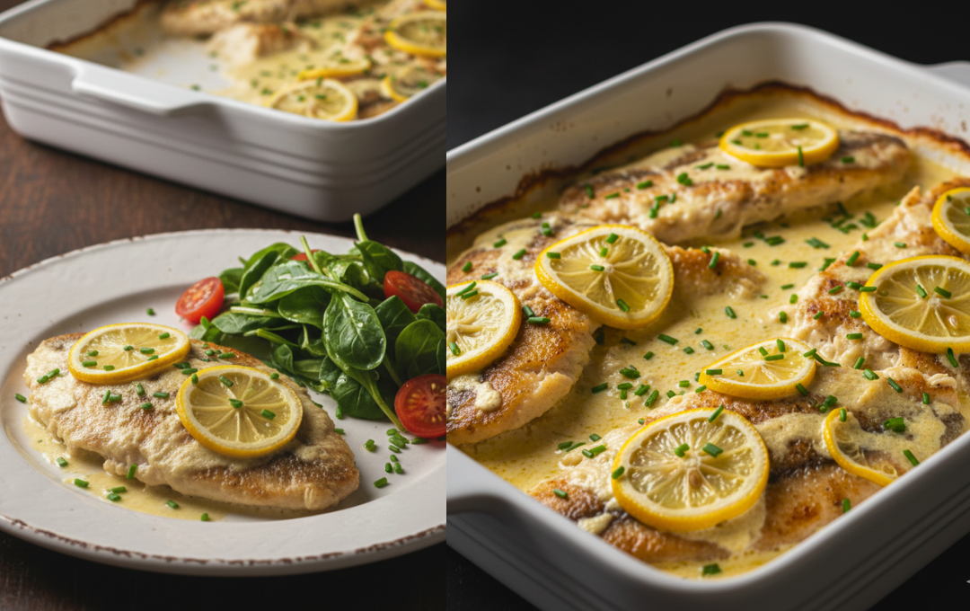 Preparei esse FILÉ DE TILÁPIA AO CREME DE LIMÃO SICILIANO e o frescor cítrico com a cremosidade do molho conquistou todo mundo