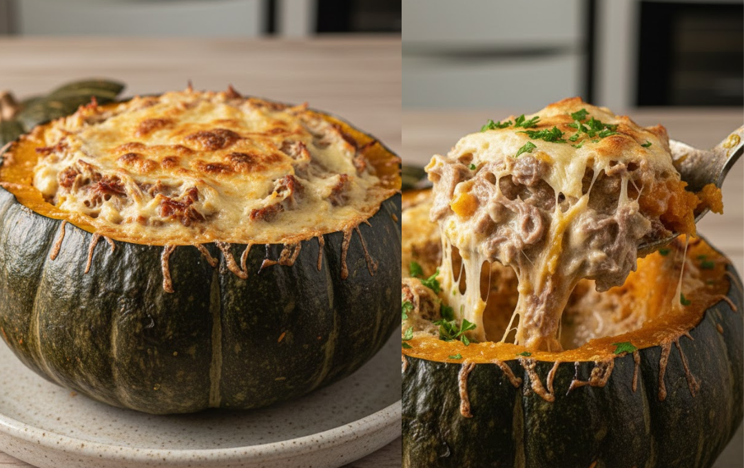 A combinação dessa ABÓBORA CABOTIÁ COM CARNE SECA aqui não é só boa… é completamente fora do padrão