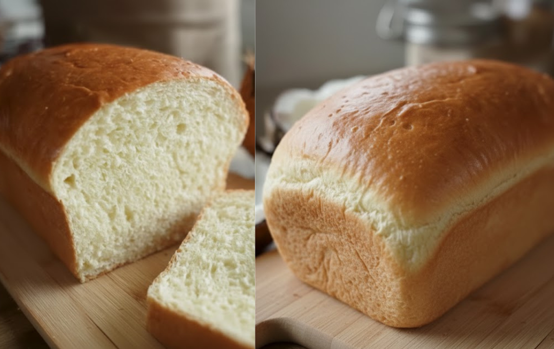 Depois desse PÃO DE COCO DE FORMA CASEIRO, ficou difícil voltar para o pão de mercado!