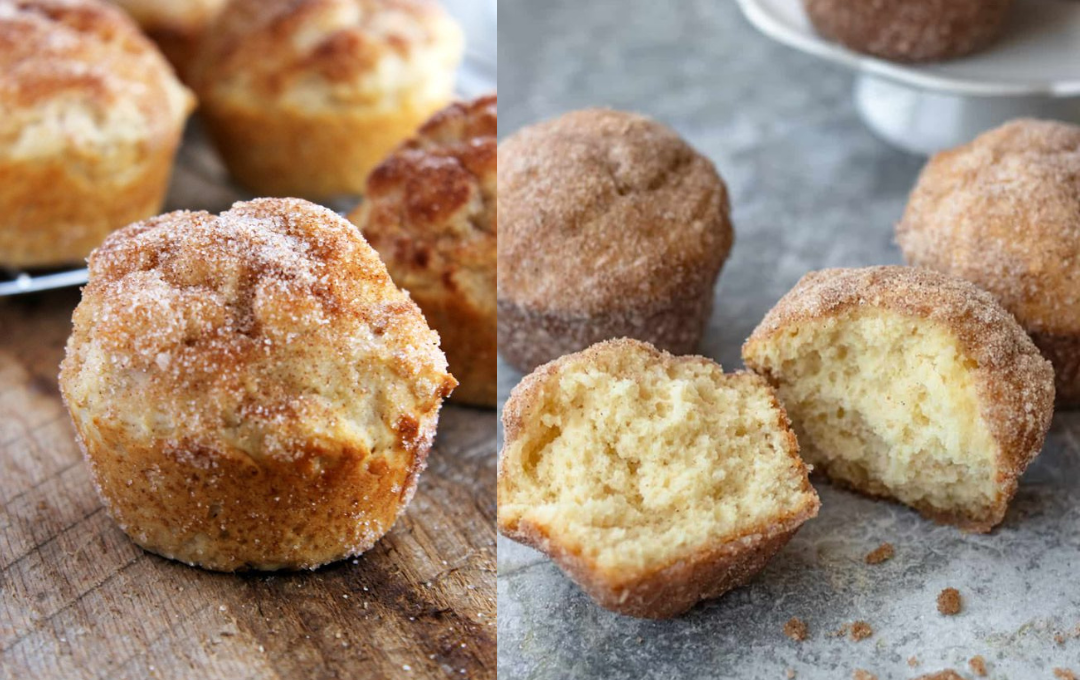 Esse BOLINHO DE CHUVA ASSADO com canela é o tipo de receita que pede café passado na hora