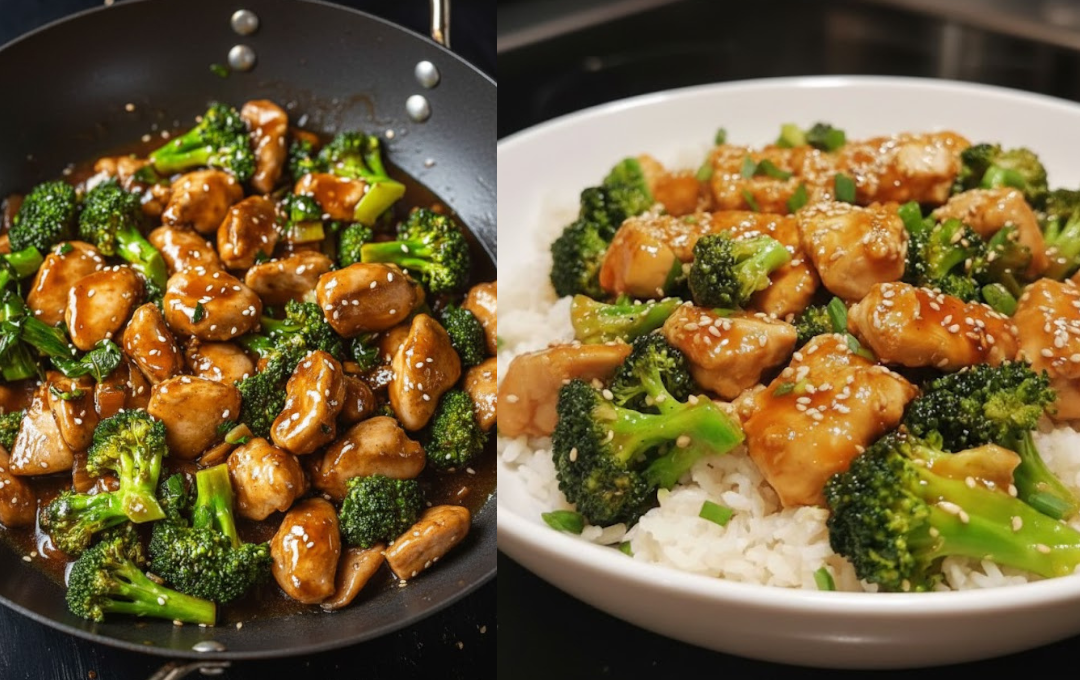 Esse FRANGO COM BRÓCOLIS ORIENTAL resolveu minha vontade de comida asiática sem depender de delivery