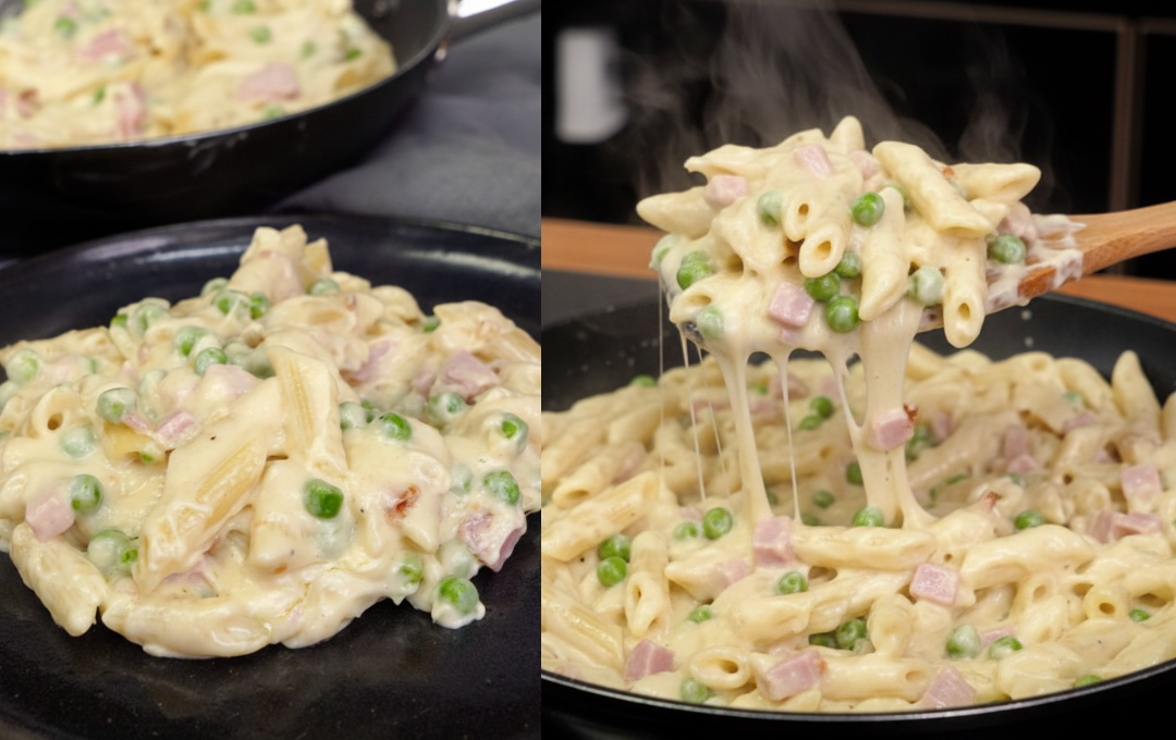 Esse MACARRÃO PARISIENSE é o tipo de prato que faço quando quero um almoço mais caprichado sem complicar