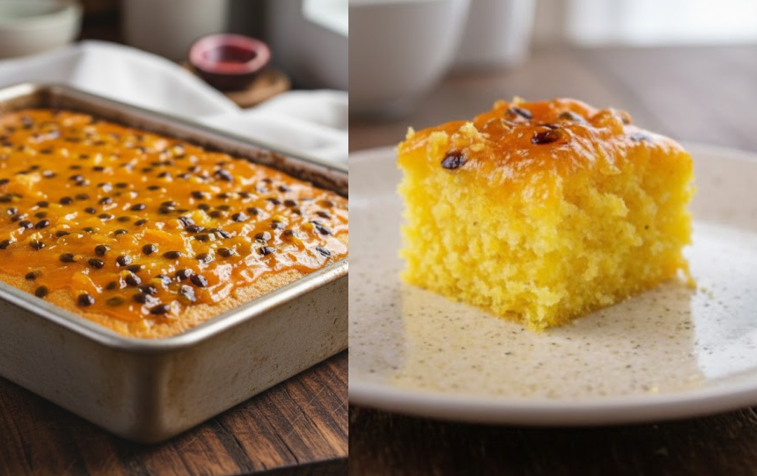 Fiz esse BOLO DE MARACUJÁ CASEIRO e gostei tanto que já entrou para a lista fixa aqui de casa