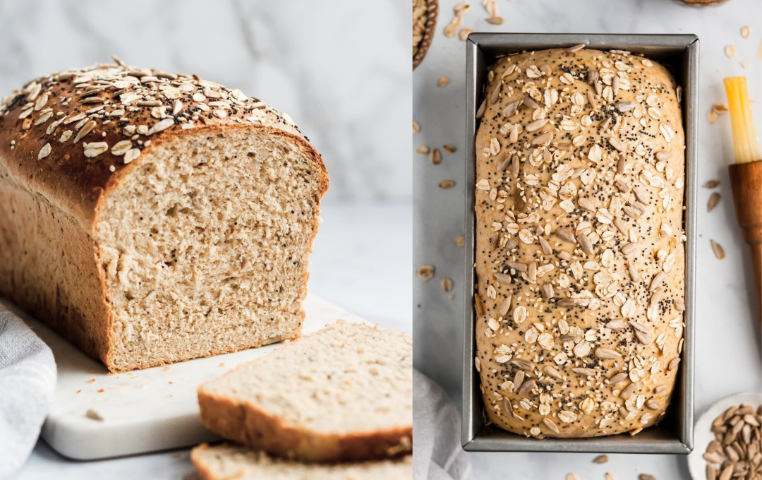 Fiz esse PÃO MULTIGRÃO INTEGRAL e ele ficou tão fofinho que ninguém acreditou que era integral