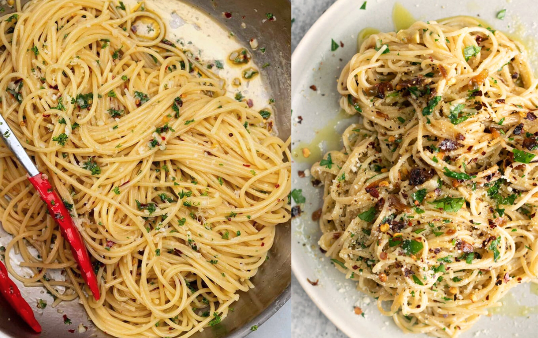 Preparei esse ESPAGUETE ALHO E ÓLEO CREMOSO e descobri que ele pode ser simples sem ser sem graça