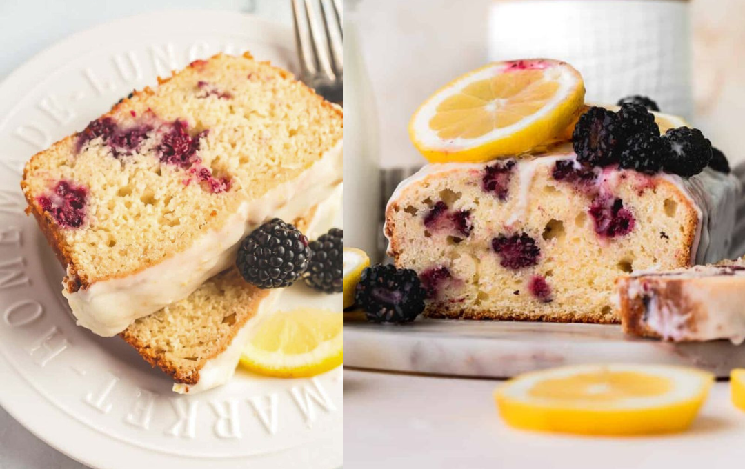 Quando quero sair do comum, faço esse BOLO DE AMORA & LIMÃO com massa de iogurte