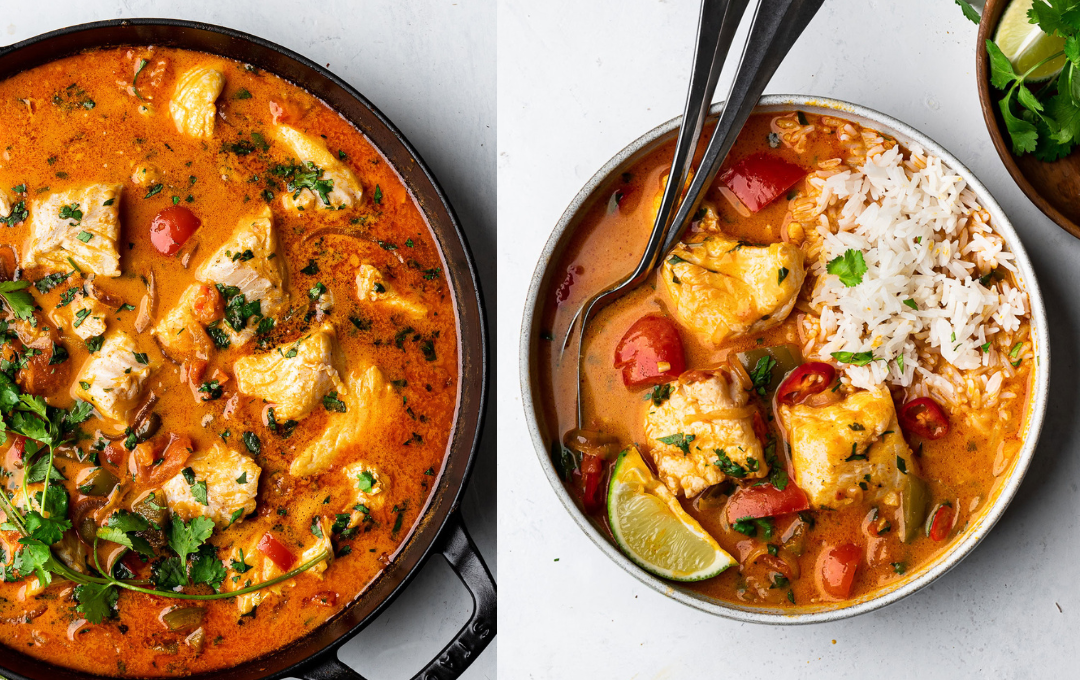 Essa MOQUECA DE PEIXE tem um segredo na montagem que deixa o caldo tão encorpado que ninguém resiste à segunda colherada